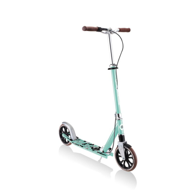 Skuter Globber NL 205 Dluxe Jr 685-206, rrota 205 mm, i kaltër