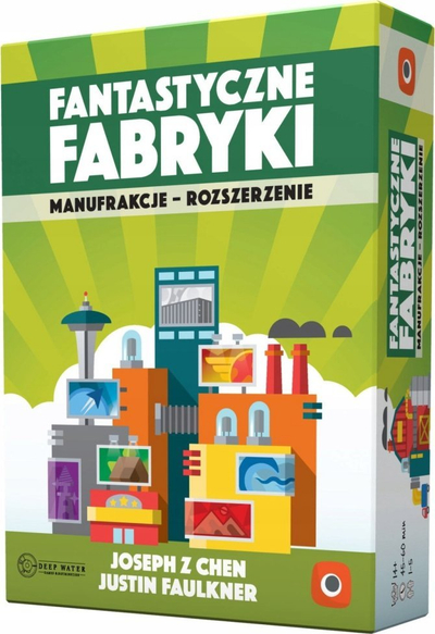 Zgjerim loje tavoline Portal Games Fantastic Factories Manufactions, për 1 ose më shumë lojtarë, në anglisht