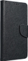 Kapak libër OEM Fancy Book për iPhone 14 Pro, me magnet, me xhepa për karta, i zi