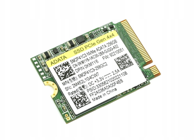 SSD i brendshëm ADATA IM2P33F3, 256GB, M.2 2230 NVMe PCIe Gen3 x4
