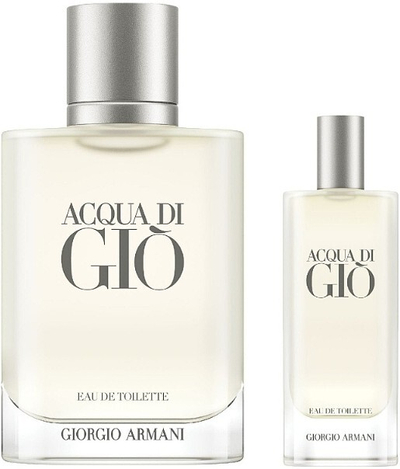 Set për meshkuj Giorgio Armani Acqua Di Gio Pour Homme, EDT 100 ml + EDT, 15 ml