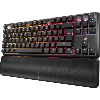 Tastierë gaming Corsair K70 Pro TKL, mekanike, RGB, e zezë