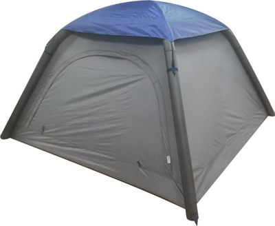 Шатор за кампување Enero на надувување, 3 лица, 210x210x110 cm, сива