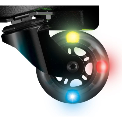 Go-kart elektrik Razor Crazy Cart Shift Lightshow, me litium, 8 mph, i zi