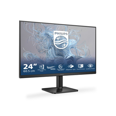 Монитор Philips 1000 Series 24E2N1110/00, 23.8", Full HD, црн
