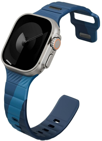 Каишка UNIQ Stride De Rubber за Apple Watch, 49/46/45/44 mm, FKM гума, Storm