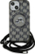 Mbrojtëse telefoni Karl Lagerfeld IML Monogram Crossbody K&amp;CH Heads, për iPhone 15, MagSafe, e zezë