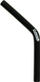 Lidhës silikoni TurboWorks Elbow 45°, 10mm XL, i zi