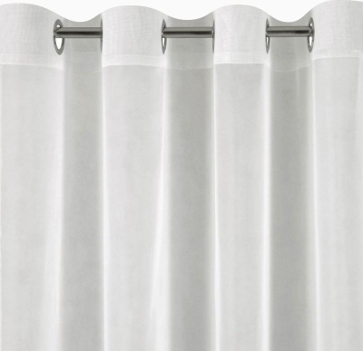 Perde Fir Lucy K, voile, 140x250 cm, ngjyrë krem