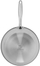 Tigan Shiori 28 cm, çelik inox 304, pa veshje, për induksion