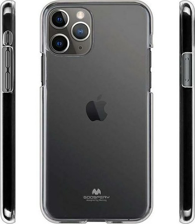 Kapak telefoni Mercury Jelly për iPhone 7 Plus / 8 Plus, xhel fleksibël, shumë i hollë, transparent