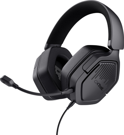 Kufje gaming Trust GXT492 Carus, me kabllo, 3.5 mm, të zeza