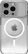 Заштитна маска STM Relax Sand MagSafe за iPhone 15, проѕирна, бела