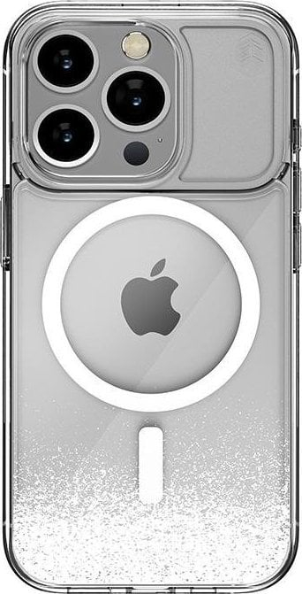 Заштитна маска STM Relax Sand MagSafe за iPhone 15, проѕирна, бела