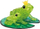 Puzzle 3D Bard Game Center Crystal Frogs, 39 pjesë, zbukurim, shumëngjyrësh
