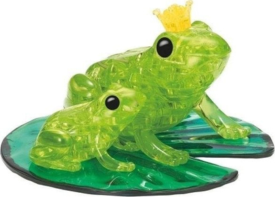 Puzzle 3D Bard Game Center Crystal Frogs, 39 pjesë, zbukurim, shumëngjyrësh