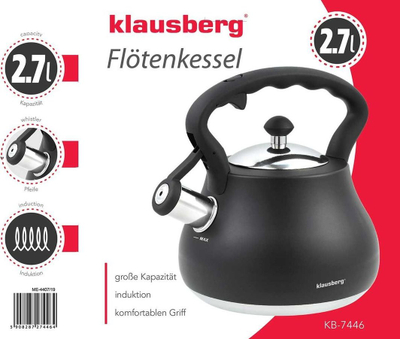Ibrik Klausberg KB-7446, 2.7L, i zi