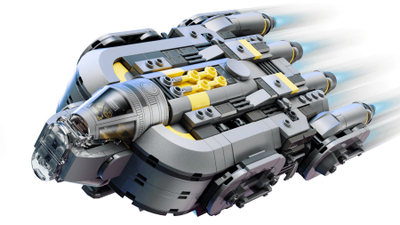 Lodër ndërtimi LEGO Star Wars Anzellan Starship 75445, set me figurina, shumëngjyrëshe