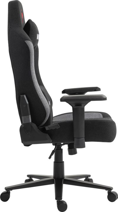Karrige gaming Marvo KAHN GREY, mbështetëse 4D, deri 150kg, e zezë gri