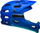 Helmetë çiklizmi Bell Super 3R Mips, full face, madhësia L 58-62 cm, blu mat
