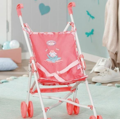 Кола за кукла Zapf Baby Annabell Stroller, склоплива, 53cm, розова