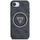 Мобилна маска Guess IML Metal Glitter 4G Circle Triangle за iPhone 16E, MagSafe, црна