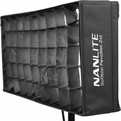 Softbox i palosshëm Nanlite PavoSlim 120B/120C, me eggcrate, i zi