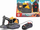 Lodër eskavator Volvo Dickie Toys Mini Excavator, 14cm, me drita, i verdhë