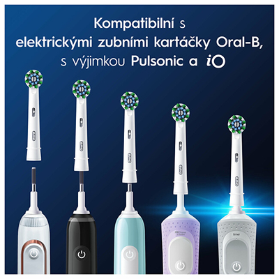 Kokat zëvendësuese për brushën Oral-B Pro Cross Action, 8 copë