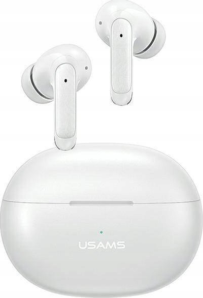 Kufje pa tela Usams X-Don Series Dual, Bluetooth 5.3, TWS, të bardha