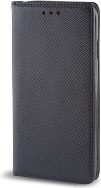 Këllëf telefoni Magnet Book Samsung Galaxy J4 2018, me magnet, portofol, i zi