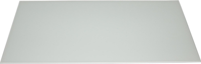 Mbrojtës muri Homeit, xham i kalitur milk glass, 600 x 300mm, transparent
