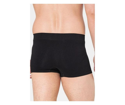 Bokse meshkuj PEGAS MEN'S BOXERS BLACK, poliamid, madhësia S, të zeza