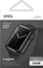 Mbrojtëse ekrani UNIQ Legion për Apple Watch 45mm Series 7, xham i fortë, e zezë