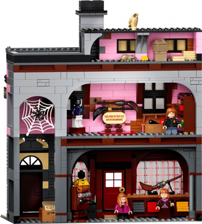 Set LEGO Harry Potter Diagon Alley, model për koleksion, me shumë copa, shumëngjyrësh