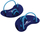 Paddle për gishta Aquafeel Finger Paddles, madhësi unike, plastike, blu