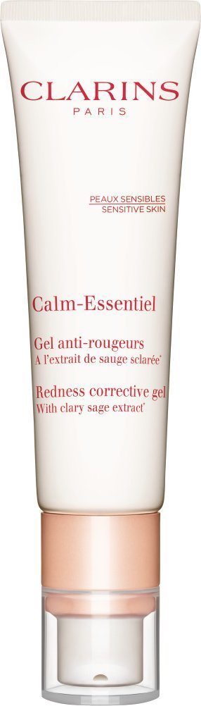 Xhel fytyre Clarins Calm Essentiel, kundër skuqjes, për lëkurë të ndjeshme, 30ml