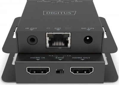 Sistem transmetimi AV Digitus HDMI Extender 4K, 70 m, me kabllo rrjete Cat.5e/6/7/8, set