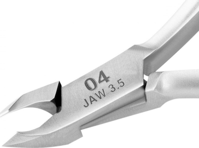 Gërshërë kutikule Activeshop OCHO PRO Nippers 04, 3.5mm, çelik inoksi, gri mat