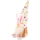 Figurinë dekoruese Pashke Saska Gnome Bunny, 25cm, pranverore, shumëngjyrëshe