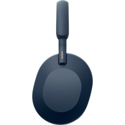 Kufje Sony WH-1000XM5, me tel edhe wireless, blu