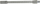 Флексибилно продолжување GEKO 1/4\" во 1/4\", 150mm, Cr-V