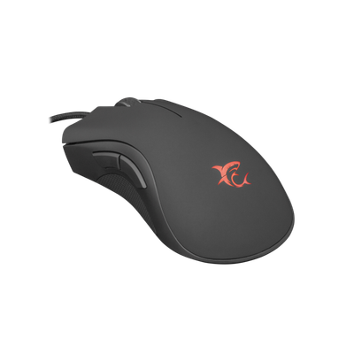 Maus Gaming White Shark, Hector, GM-5008, 6400DPI, RGB
