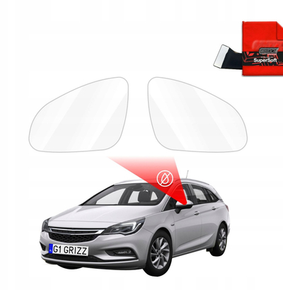 Foli mbrojtëse pasqyrash Grizz ZeroDrop, për Opel Astra K 2015-2021, transparente