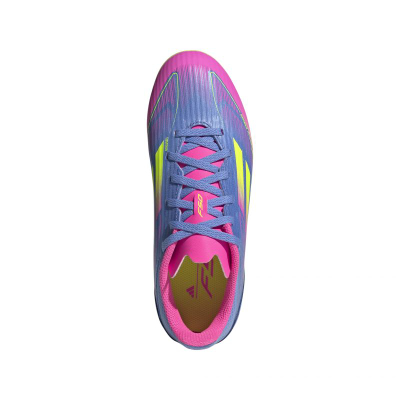 Këpucë futbolli për kalama Adidas F50 League MG, Fiberskin, fuksia