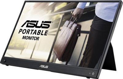 Monitor portativ Asus ZenScreen Go MB16AWP, 15.6" FHD, WiFi, gri