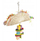 Lodër varëse për zogj Duvoplus Groovy Corn Taco, dru pishe, me blloqe druri, shumëngjyrëshe