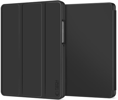 Këse tablet Tech-Protect Smartcase Galaxy Tab A9+ A11+ 11", me këmbë mbajtëse, e zezë