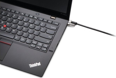 Bravë sigurie Kensington Slim N17 2.0 për laptop, me çelës, për porta wedge