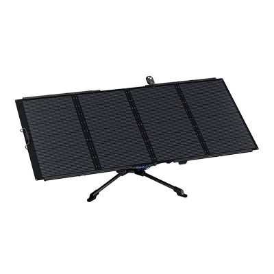 Mbajtës paneli diellor EcoFlow SOLARTS EU, gjurmues diellor me dy boshte, deri 25 kg, i zi
